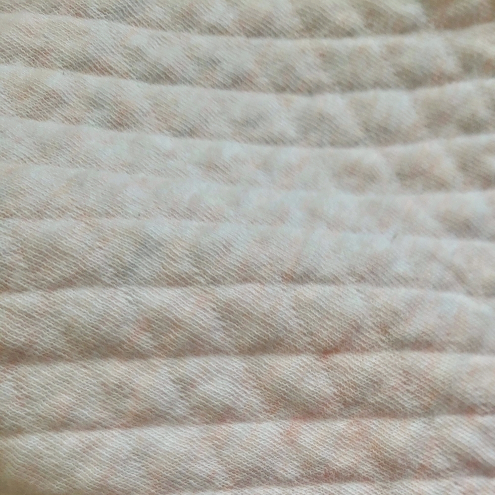 Goodfellow & Co \ Men's Quilted Snap Pullover / Pink & White / XXL - Picture 7 of 9